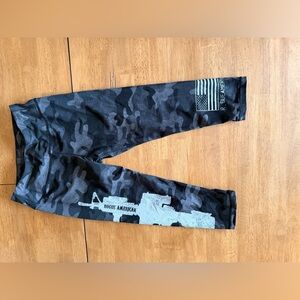 Camouflage Leggings - Black